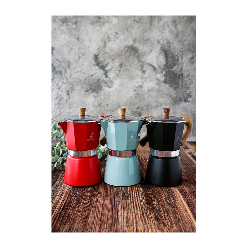 black goat moka pot