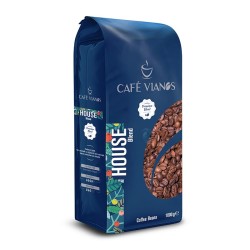 Cafe Vianos - Cafe Vianos House Blend Çekirdek Kahve, 1000 gr